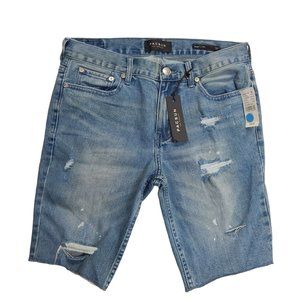 Jean Skinny Cut off Shorts Mens Size 31Pacsun Distressed Denim Blue